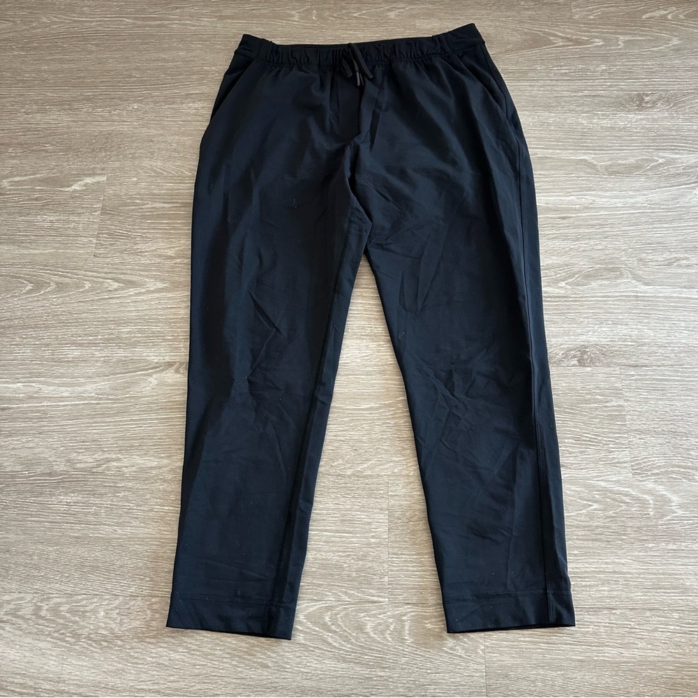 Lululemon black work exercise pants